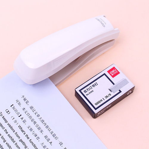 得力订书针 12号与10号通用订书钉，1000枚盒装办公用品推荐