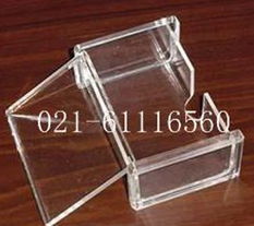 压克力透明名片盒 现代办公用品的精致之选
