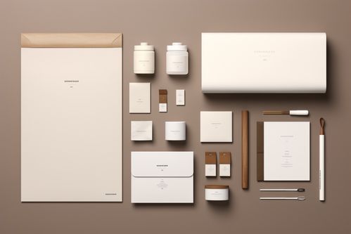 信纸办公用品VI样机效果图 提升品牌形象的视觉展示与下载指南