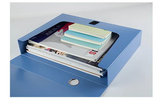 广博WJ6753高质感A4档案盒 专业办公文件管理解决方案