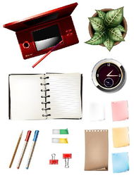 提升办公效率与视觉美感 精选办公用品矢量素材推荐与应用指南